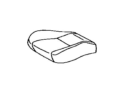 Toyota 71072-01080-B0 Cushion Cover