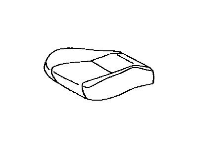 Toyota 71072-01100-J0 Cushion Cover