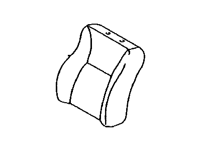 Toyota 71027-02270-B0 Seat Back Cover