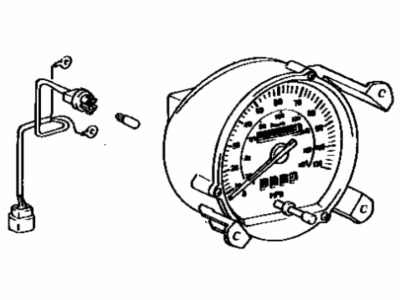 Toyota 83110-90A46 Speedometer Head