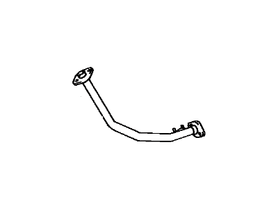 Toyota 17401-61210 Front Exhaust Pipe Assembly