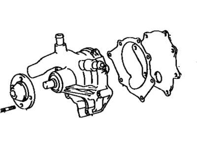 Toyota 16110-61180 Water Pump