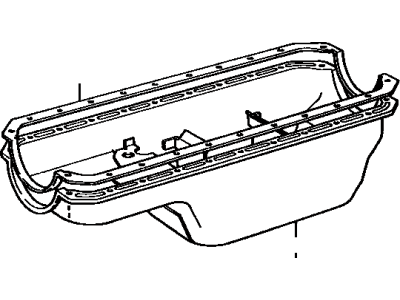 Toyota 12101-61030 Oil Pan