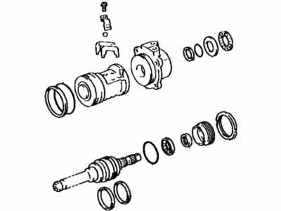 Toyota 44120-60130 Worm & Piston