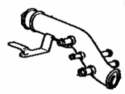 Toyota 17860-43020 Connector, Intake Air