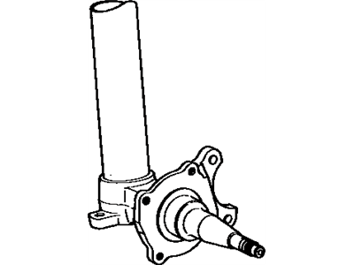 Toyota 48021-22040 Shell Sub-Assembly, W/Steering Knuckle, Right