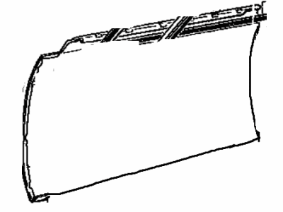 Toyota 67112-22120 Panel, Front Door, Outer LH