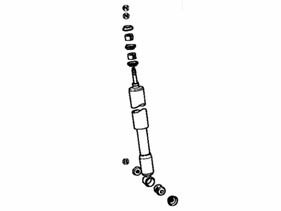 Toyota 48531-80159 ABSORBER, Shock, Rear