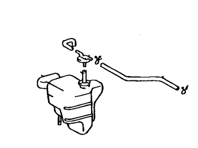 Toyota 16470-74181 Expansion Tank