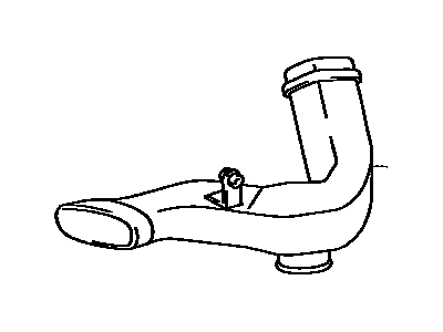 Toyota 17806-07010 Inlet Duct