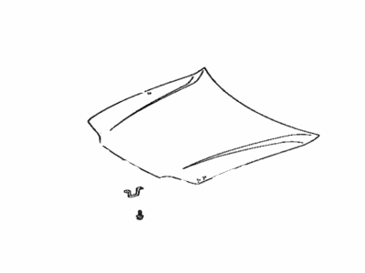 Toyota 53301-06900 Hood