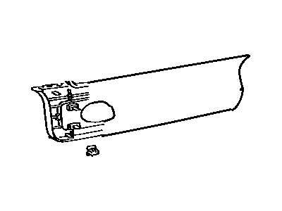 Toyota 67750-06020-E0 Board Assy, Back Door Trim