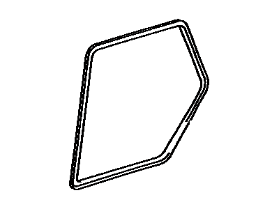 Toyota 62331-33060 WEATHERSTRIP, Rear Doo