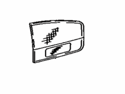 Toyota 81680-06020 Back Up Lamp Assembly