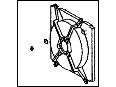 Toyota 88454-33010 Shroud