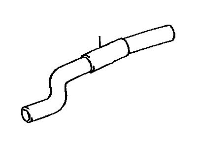 Toyota 16571-03031 Upper Hose