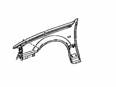 Toyota 53801-06011 Fender