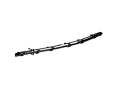 Toyota 52561-06010 Retainer, Rear Bumper, Upper Center