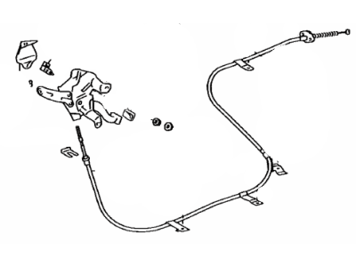 Toyota 46200-08030 Parking Brake Control