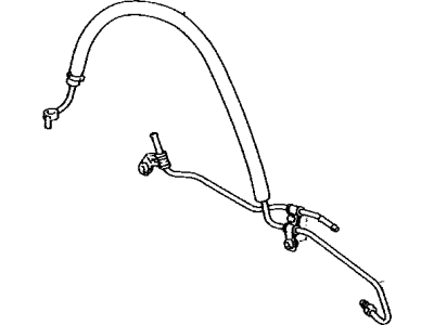 Toyota 44410-02030 Power Steering Pressure Hose