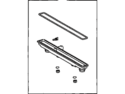 Toyota 04166-02020 Tank Kit, Radiator, Lower