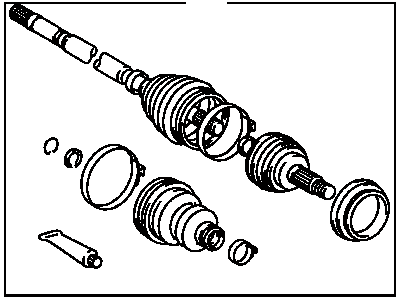 Toyota 43470-09370 Outer Joint Assembly