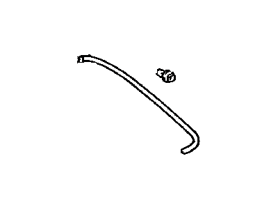 Toyota 75055-02020 Drip Molding