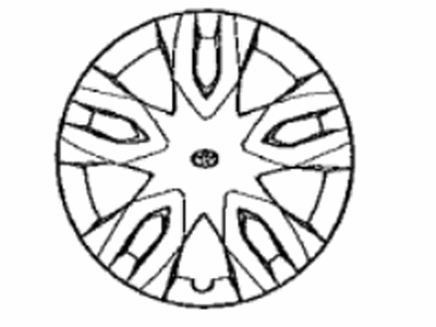 Toyota 42602-F4010 Cap Sub-Assembly, Wheel