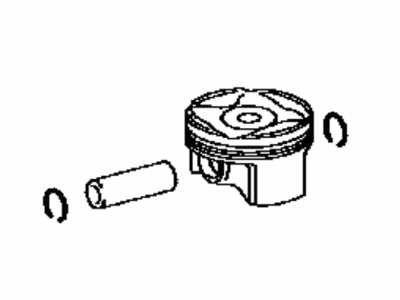 Toyota 13101-37340 Piston