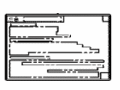 Toyota 11285-33040 Label, COOLANT System
