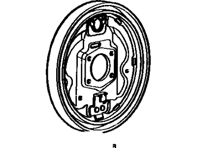 Toyota 47043-20050 Backing Plate