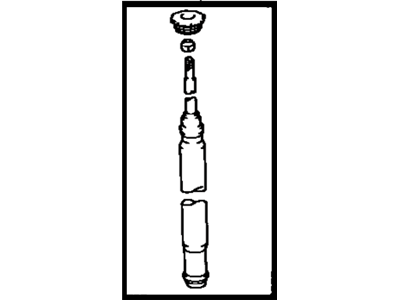 Toyota 48511-29235 Front Shock Absorber, Left(For Cartridge Type)