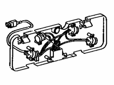 Toyota 81555-22610 Socket & Wire