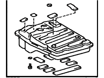 Toyota 77001-29135 Fuel Tank