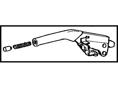 Toyota 46201-22150-02 Lever Sub-Assy, Parking Brake