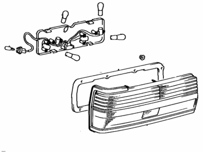 Toyota 81550-22660 Tail Lamp Assembly