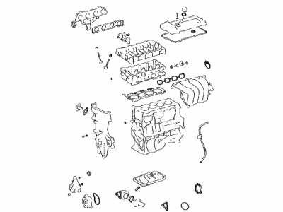 Toyota 04111-0T201 Overhaul Gasket Set