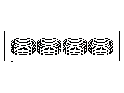 Toyota 13011-0T120 Piston Ring Set