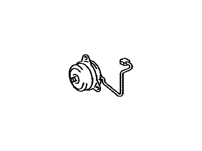 Toyota 16363-0T020 Fan Motor