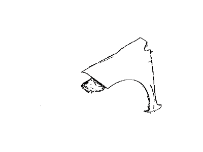 Toyota 53801-02180 Fender