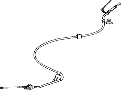 Toyota 46420-02280 Rear Cable