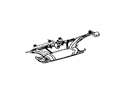 Toyota 55950-02290 Defroster Nozzle