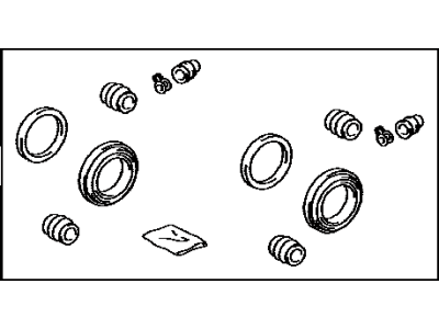Toyota 04479-02330 Caliper Overhaul Kit