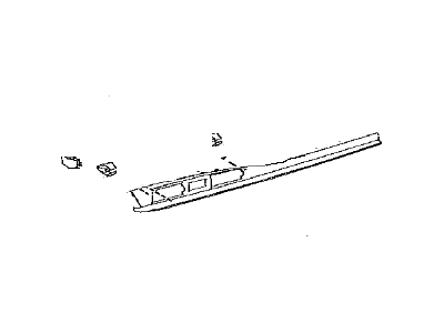 Toyota 55011-02010-B1 Center Molding