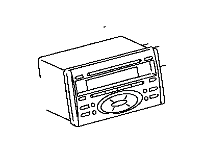 Toyota 86120-35222 Receiver Assembly, Radio