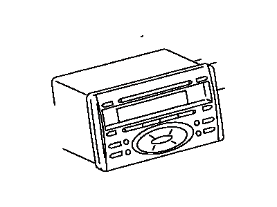 Toyota 86120-0C241 Receiver Assembly, Radio