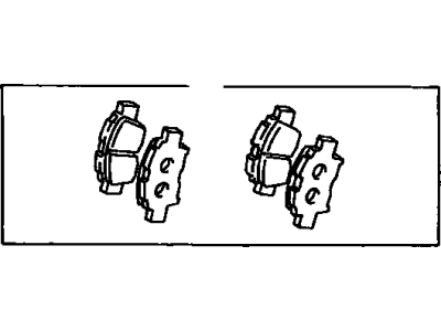 Toyota 04465-52170 Brake Pads