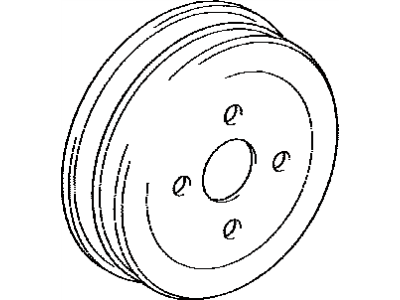 Toyota 42431-25070 Brake Drum