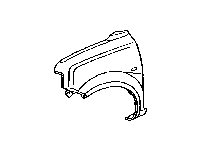 Toyota 53802-52050 Fender