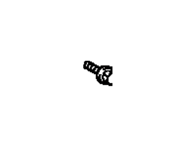 Lexus 90105-12404 Bolt, Washer Based H